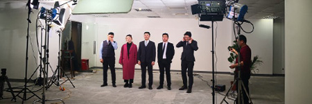 2019年1月11号 为上海广汇房产 拍摄团队介绍宣传